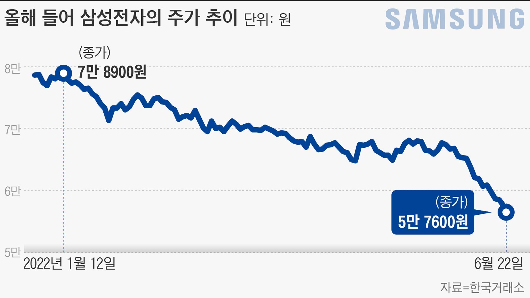 삼성전자의 주가 변동, 앞으로의 전망은?