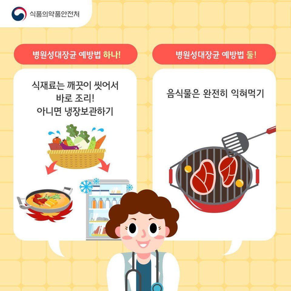 사망을 초래한 대장균 식중독 사건의 경과