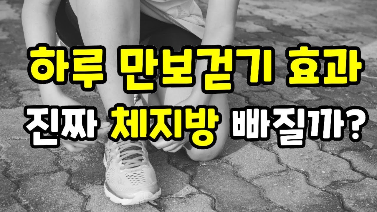 걷기로 시작한 체중 감량 도전