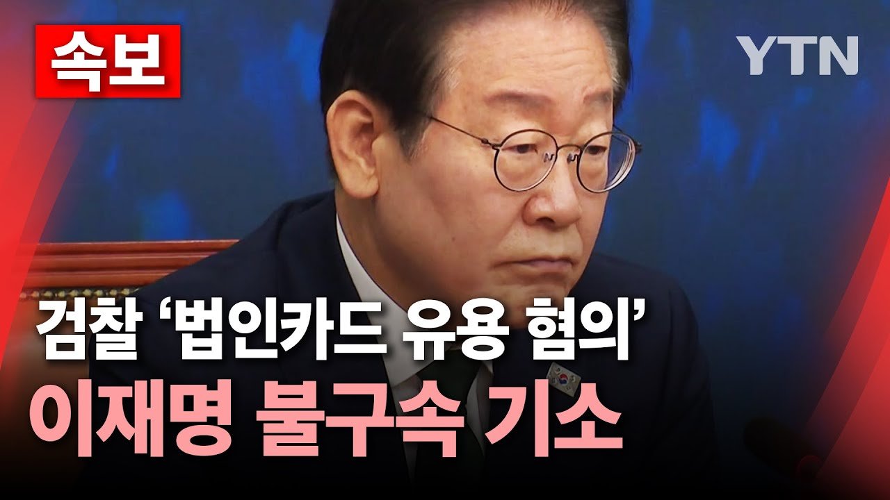 검찰의 기소와 이 대표의 입장