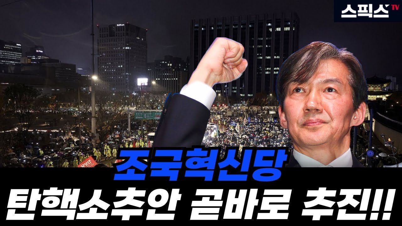 조국혁신당의 법적 근거 및 전략