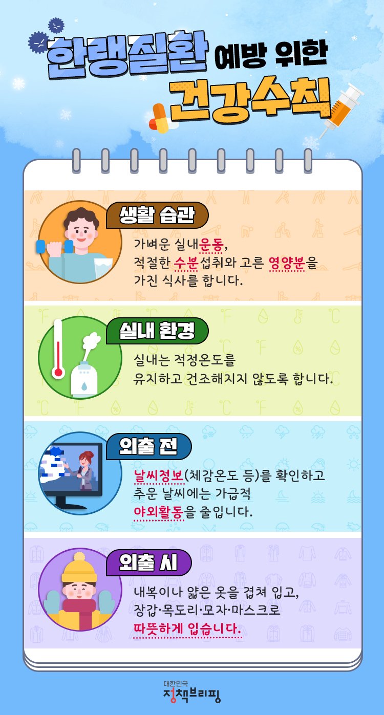 겨울철 건강관리의 중요성