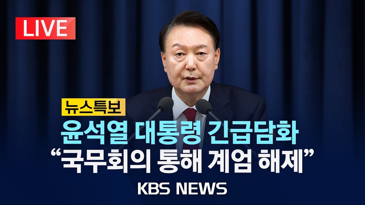 비상계엄 선포의 불가피한 배경