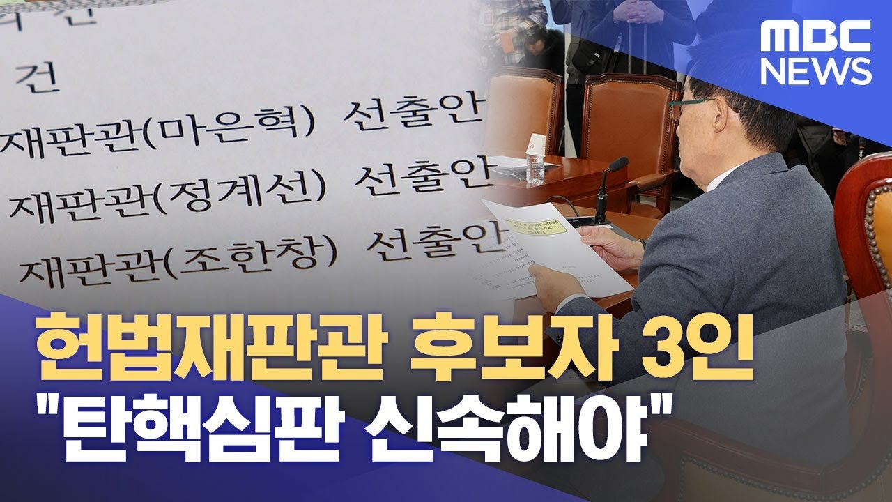 형사재판과 탄핵 심판의 독립성